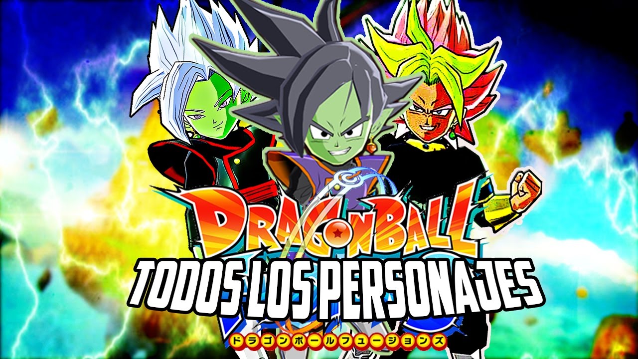 Dragon Ball Fusions -Todos los Personajes-