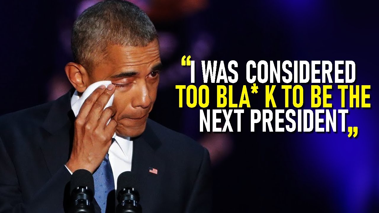 Obama's EMOTIONAL Speech That Brought Audience to Tears | President Obama's Speech Will Make You Cry