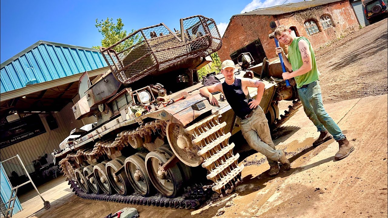 Исключительный профессионализм — реставрация Centurion 105 AVRE (часть 1)