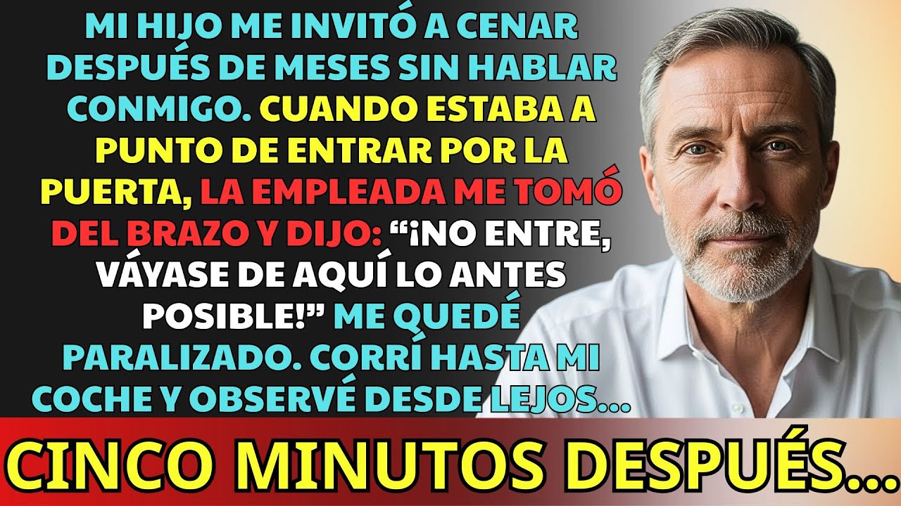 “Salga ahora mismo”, me advirtió la empleada. Arranqué el coche. Cinco minutos después… todo cambió.