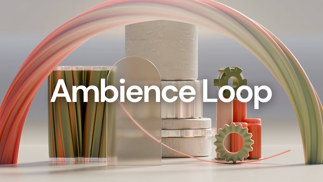 Soothing Ambience | Calm 3D Loop with Cinematic Music for Focus, Relaxing, and Stillness