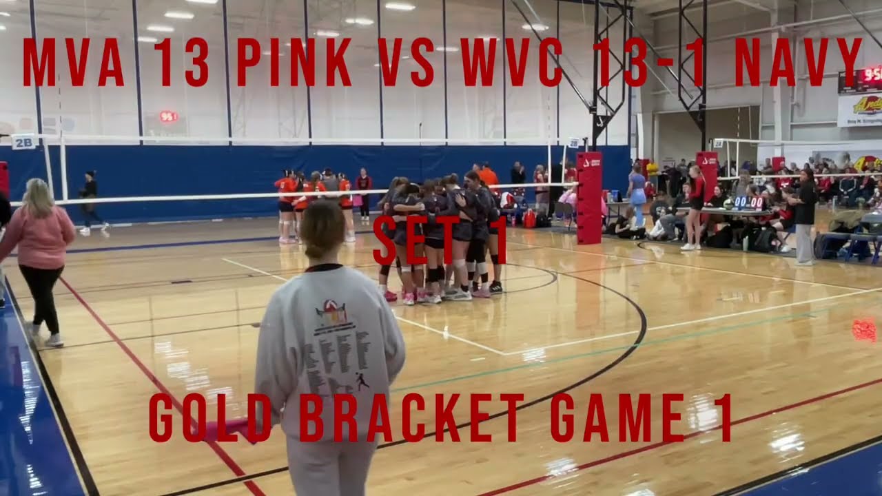 MVA 13 Pink vs WVC 13-1 Navy