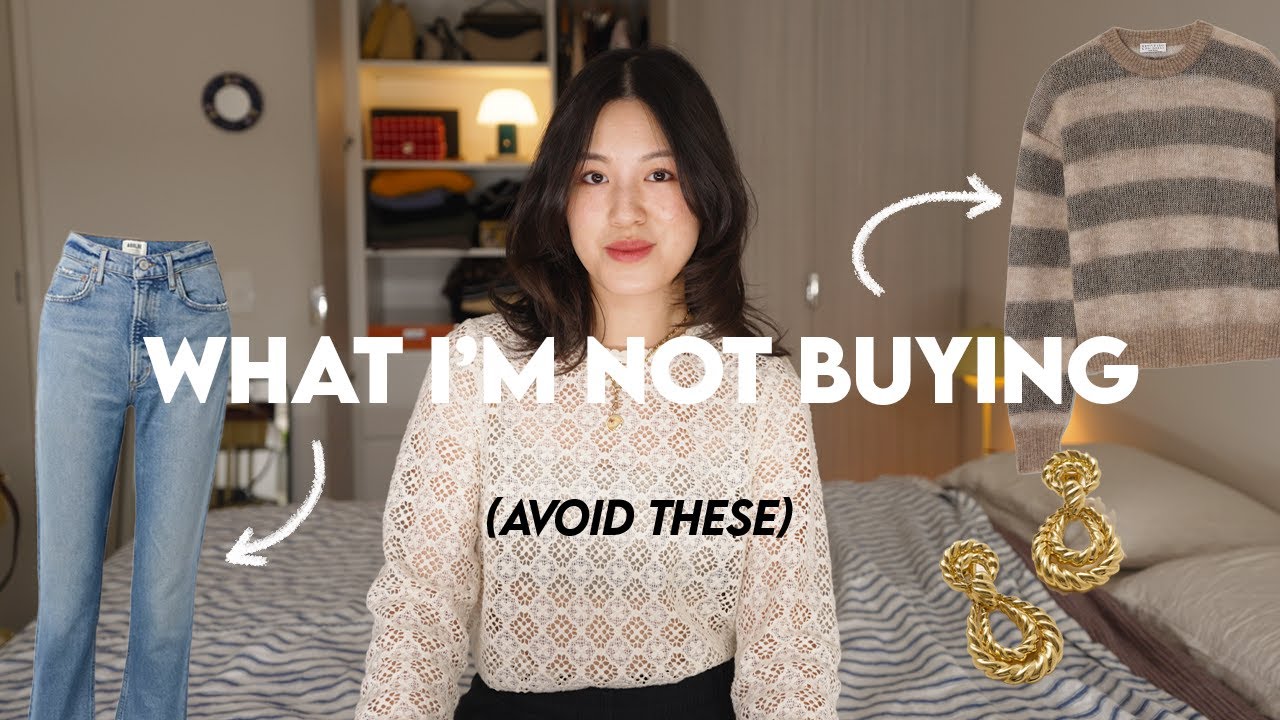 CLOTHING I'M NOT BUYING IN 2025 (No-Buy List)