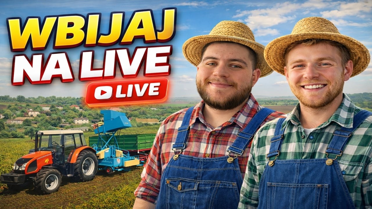 WBIJAJ NA LIVE 🔴 OPOROWE KOPANIE ZIEMNIAKÓW NA MULTI 🔥FS22 🔴ADR3AN