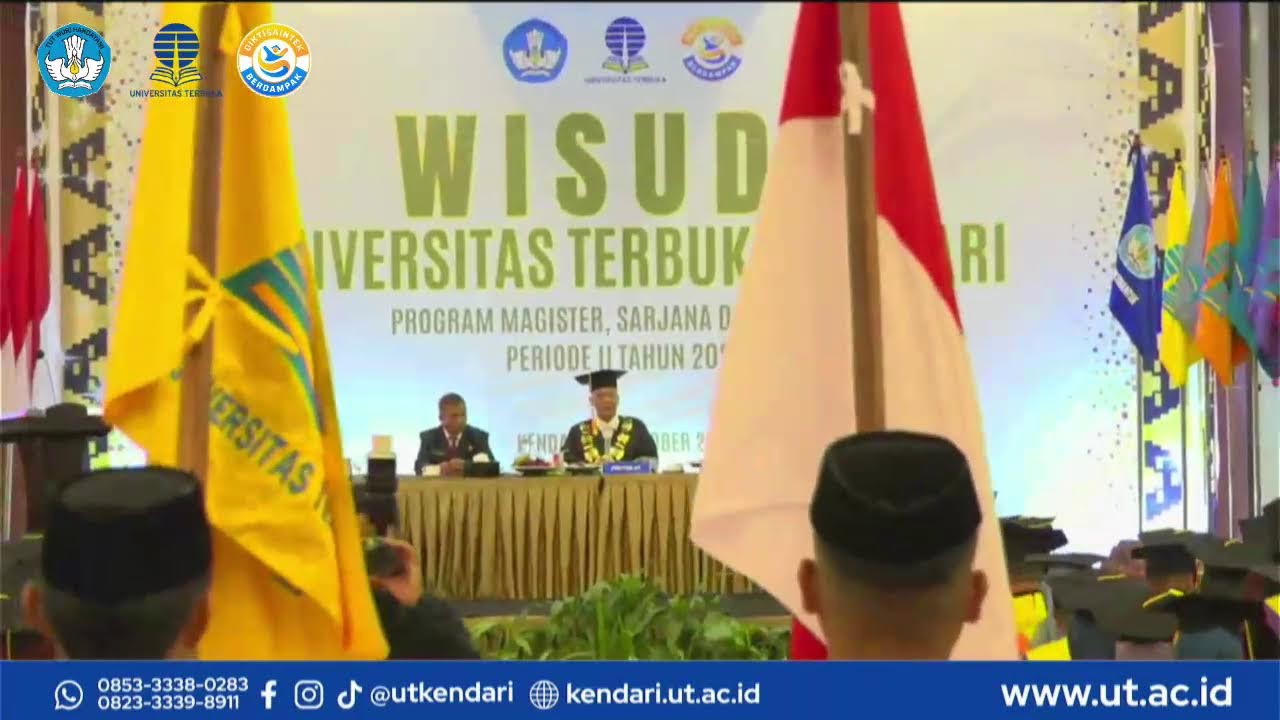 WISUDA UNIVERSITAS TERBUKA KENDARI PROGRAM MAGISTER, SARJANA DAN DIPLOMA PERIODE 2 TAHUN 2025