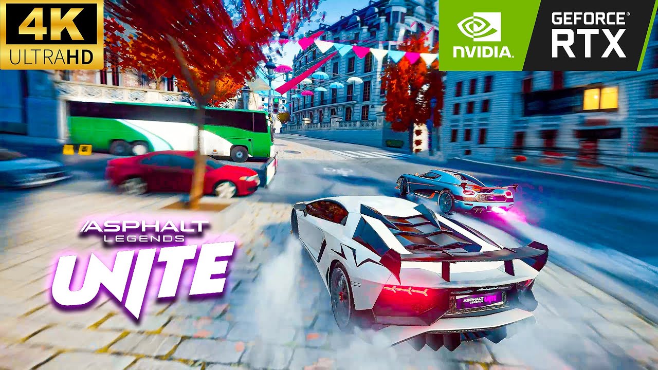 Asphalt Legends Unite but it's PURE EARGASM at 144 FPS (4K)