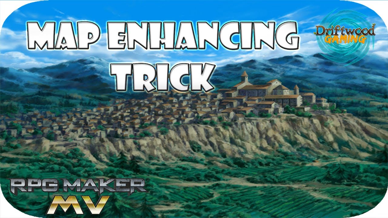 RPG Maker MV Tutorial - Easy trick to make your maps better - RPGMMV