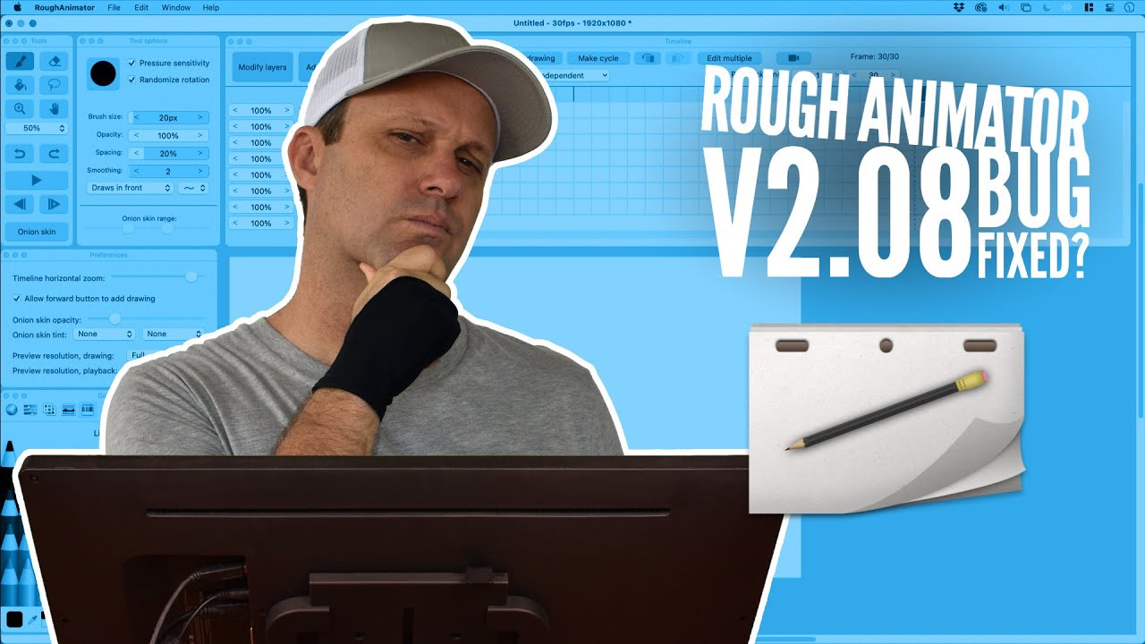Did Merging Layers Bug Get Fixed in Rough Animator v2.08?