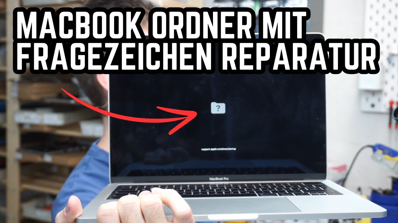 MacBook Ordner mit Fragezeichen Reparatur