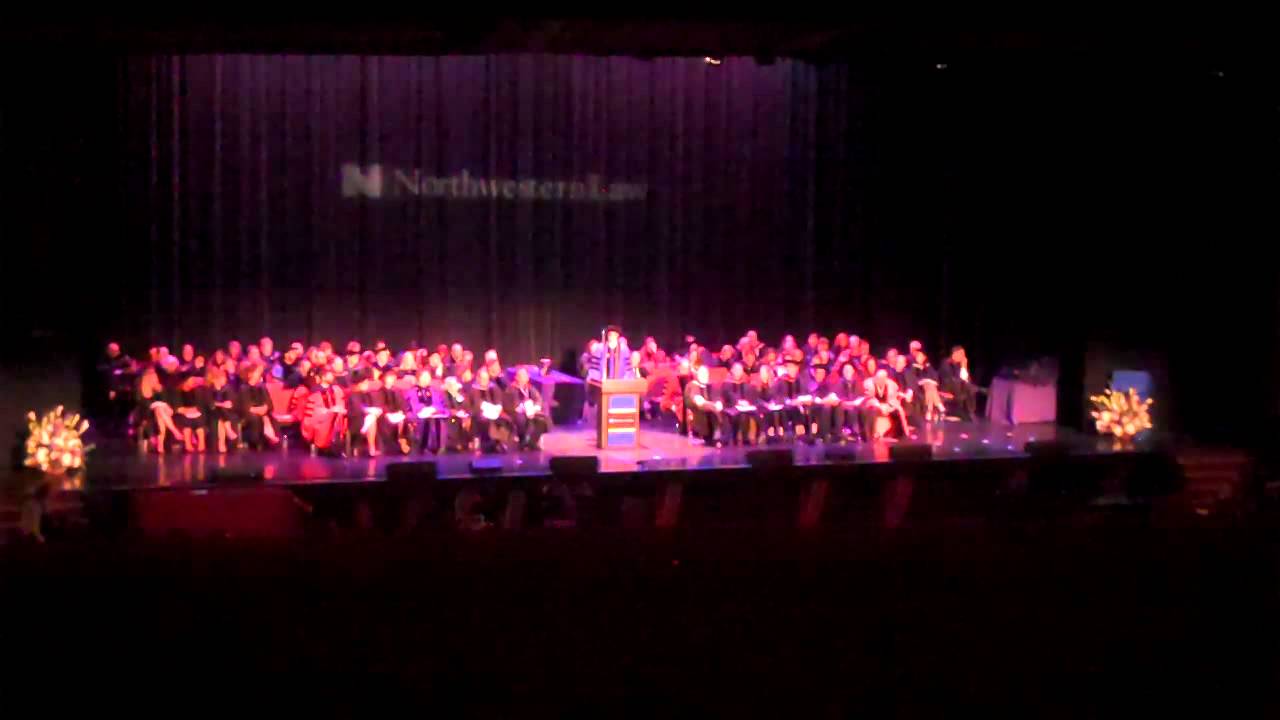 Eric Lansing White's Northwestern Law 2012 Graduation Speech