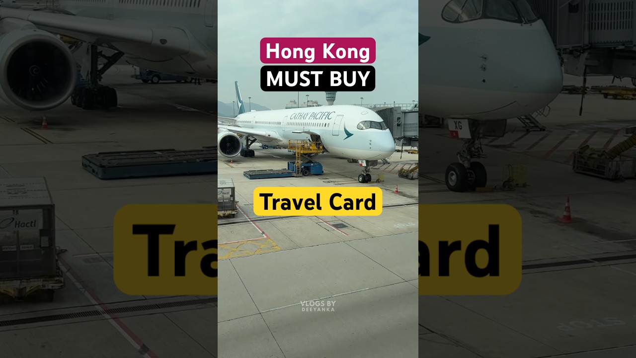 Hong Kong Airport Must-Buy | Octopus Card Explained for First-Time Travellers 