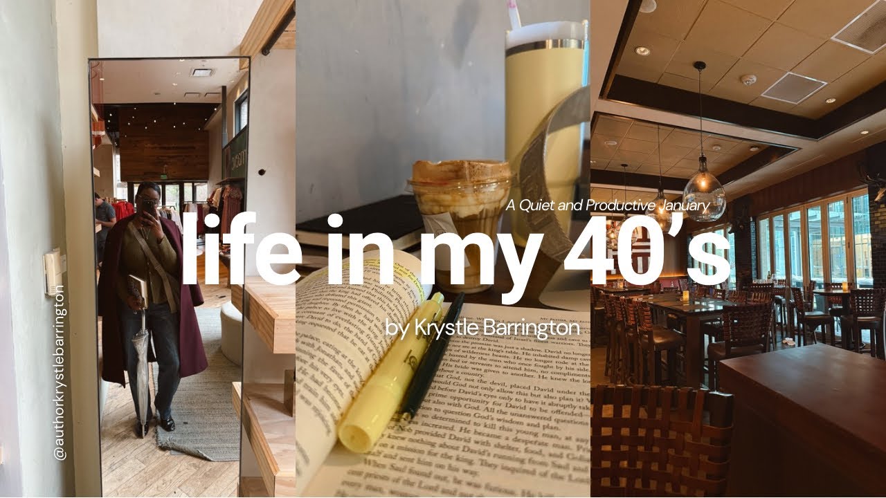 January Vlog | Life in My Forties #authortube #vlog #daysinmylife #lifestyle #over40