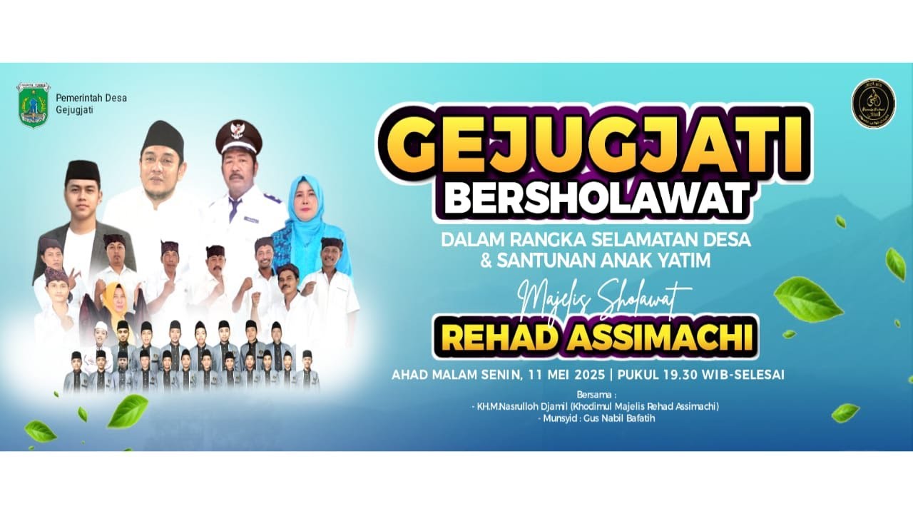 🔴LIVE ||  GEJUGJATI  BERSHOLAWAT - GUS NABIL - REHAD ASSIMACHI