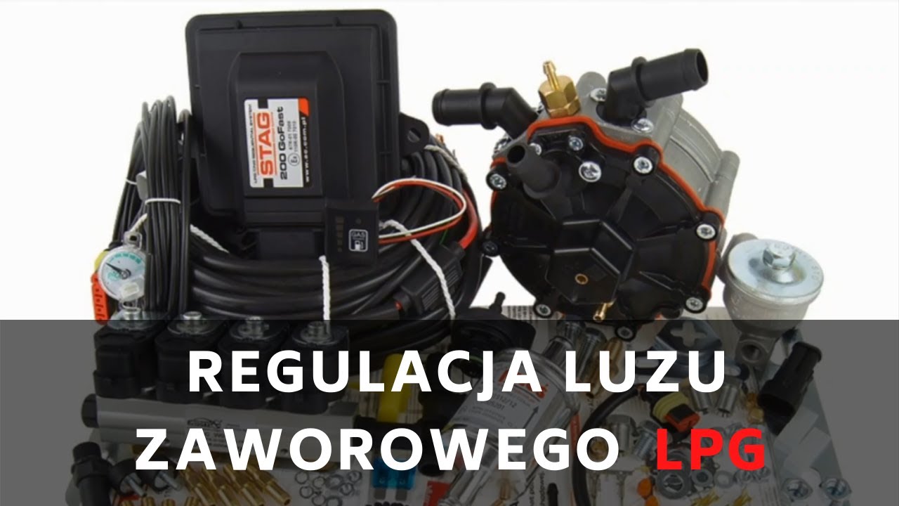 LPG a regulacja luzu zaworowego w silniku.
