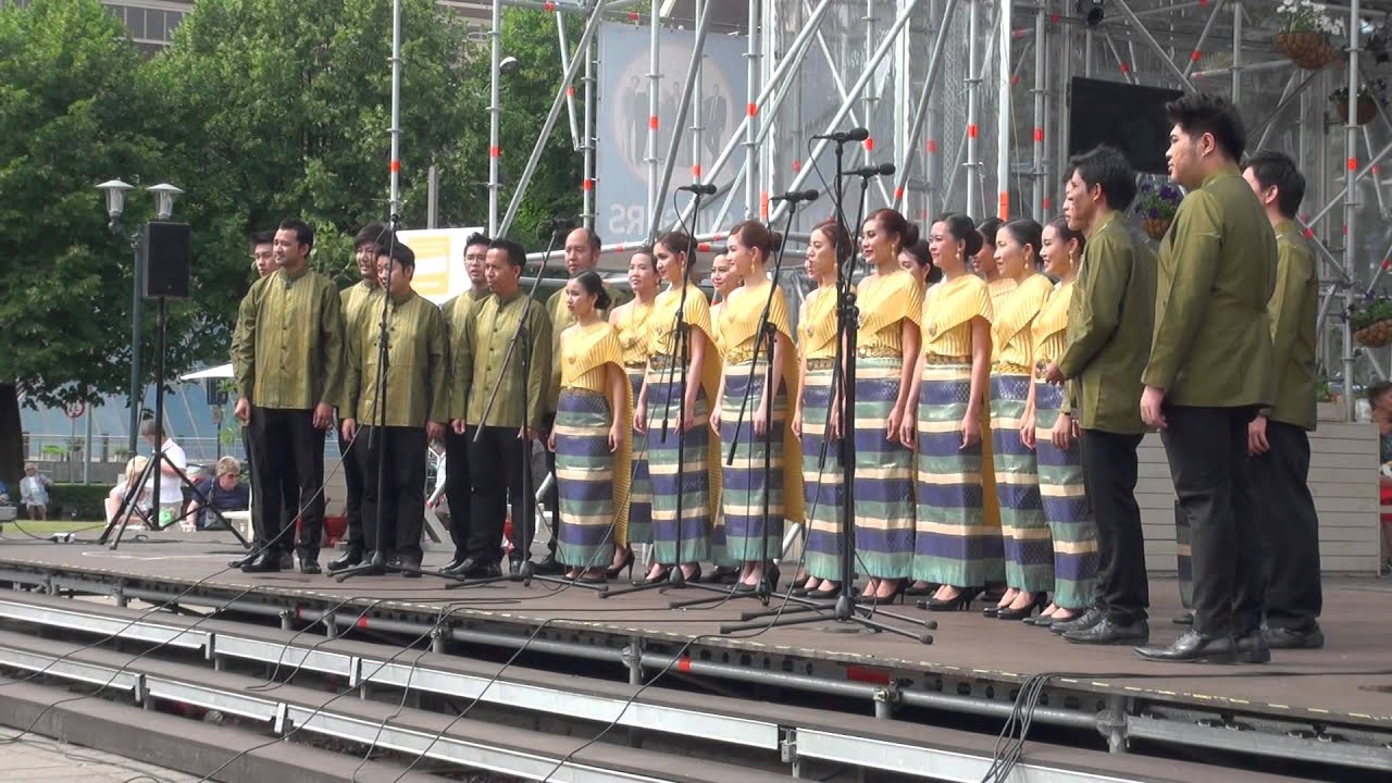 World Choir games 2014. Riga. Esplanade. Suanplu Chorus, Thailand (15.07.2014 no 12.00) - 00166