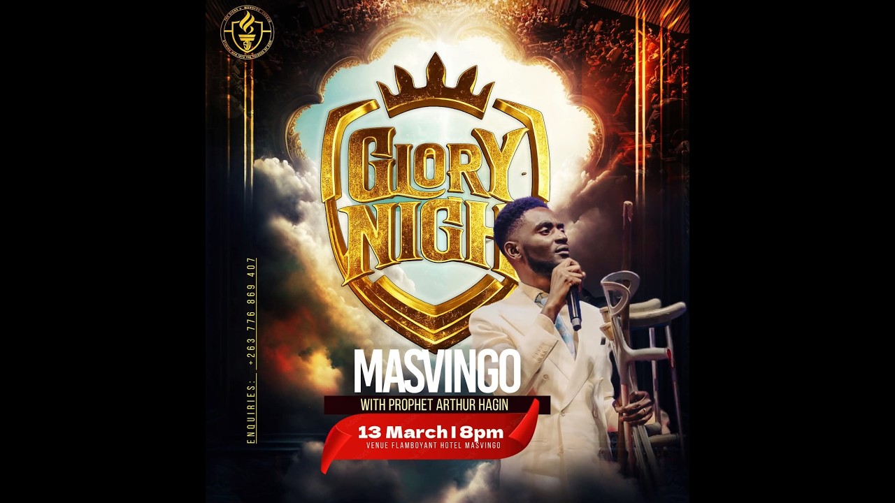 GLORY NIGHT MASVINGO SERVICE WITH PROPHET ARTHUR HAGIN