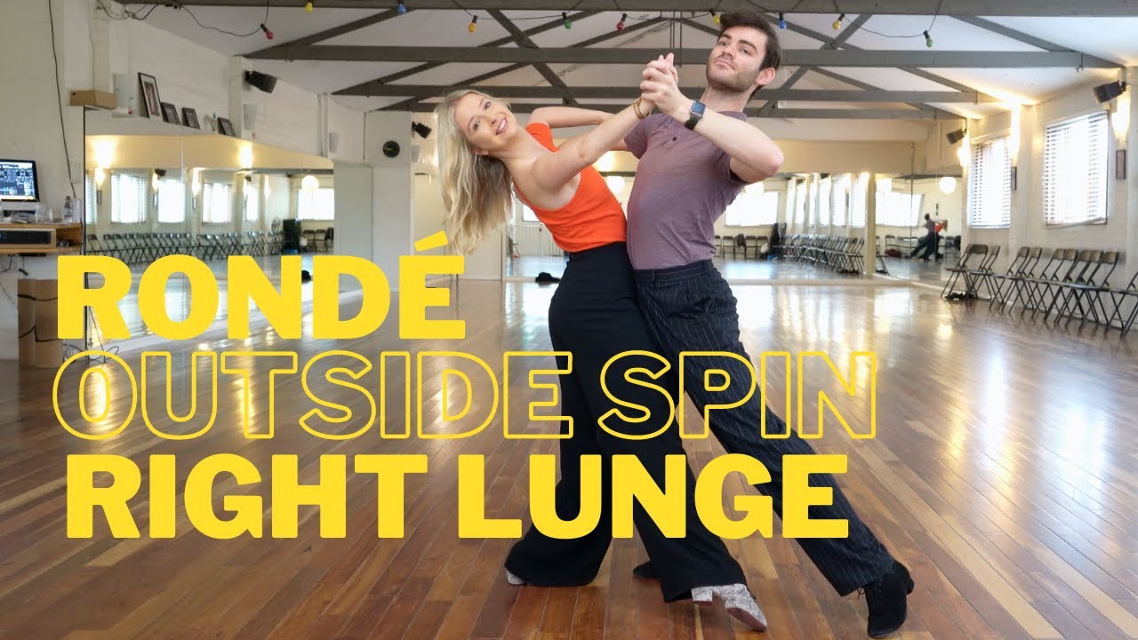 Rudolf Rondé, Outside Spin & Right Lunge | Waltz