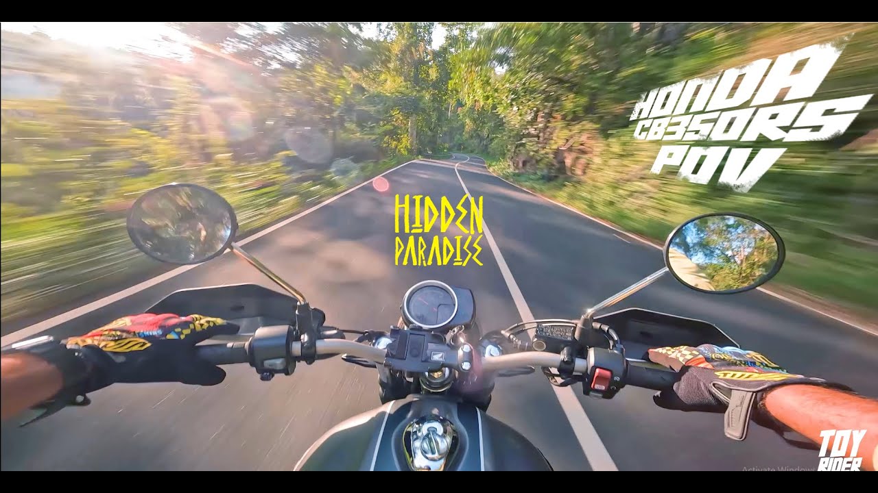 Hidden Paradise: CB350RS POV Ride Through Pampa Forest Road | Ultimate Motorcycle Adventure | 4K |