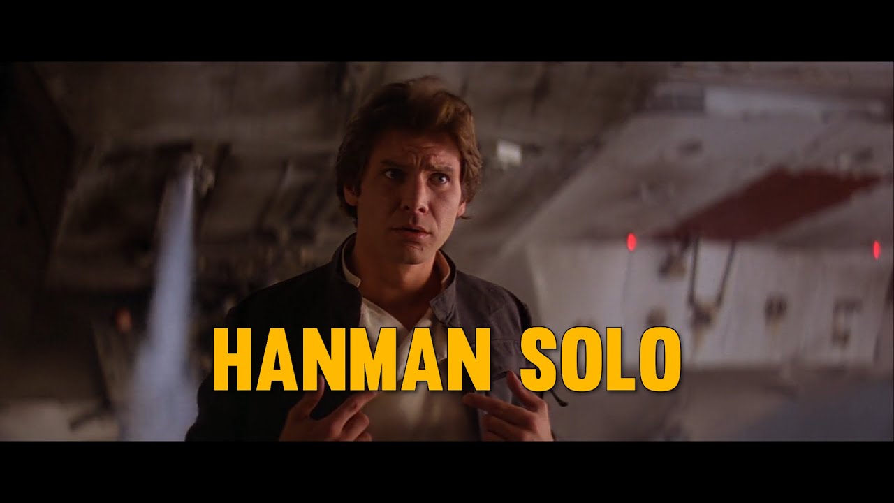 Han Gets Frozen in Carbonite but it's Hanman Solo