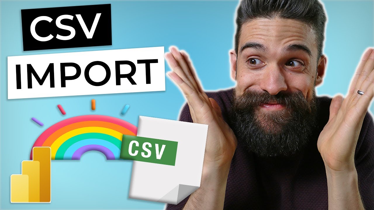 Import from CSV in Power BI | Fixing missing decimals and columns