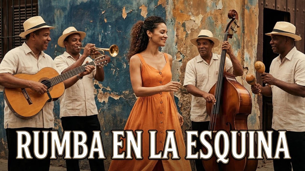 Sunset in Havana (Cuban Salsa Instrumental) | Rumba en la Esquina