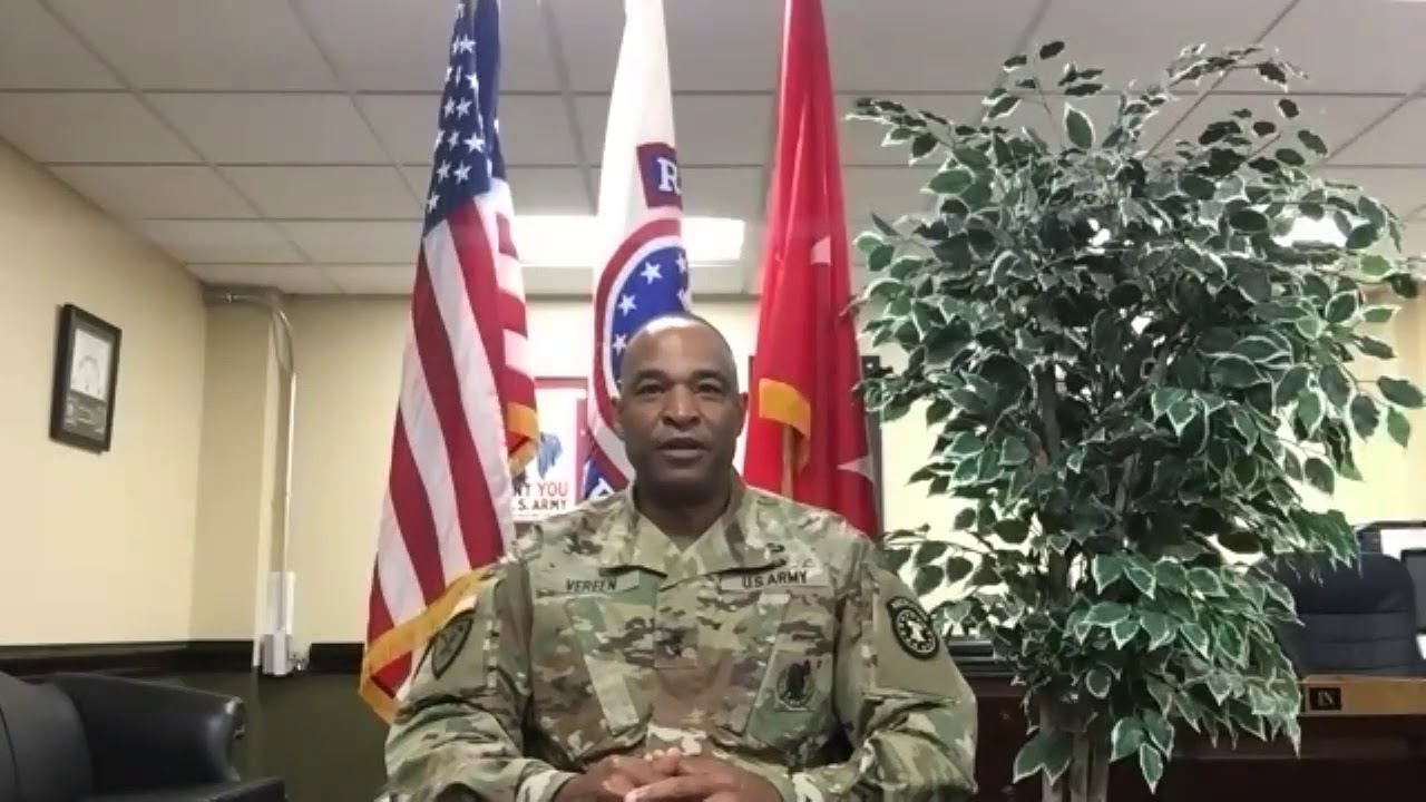 Message from MG Vereen
