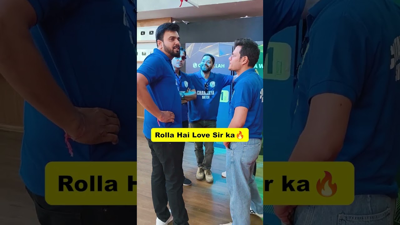 Rolla Hai Love Sir Ka🔥🔥#Shorts #CA #PW
