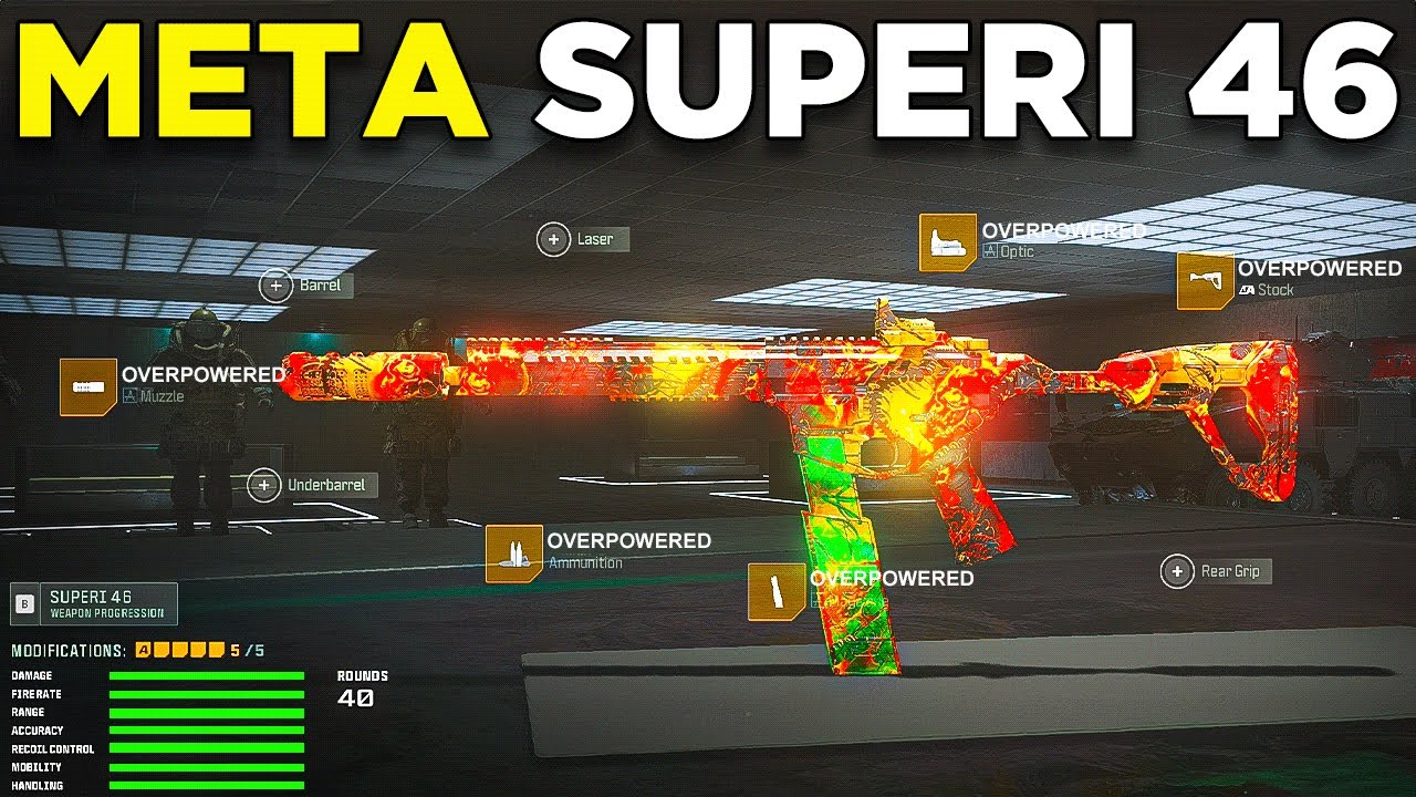 NEW *BROKEN* SUPERI 46 Loadout in Warzone 3! 😳 ( Best SUPERI 46 Class Setup )