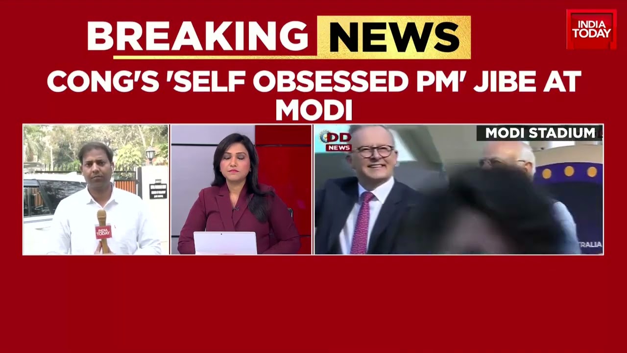 Congress Attacks Modi Over Lap Of Honor Says 'Self Obsessed PM'