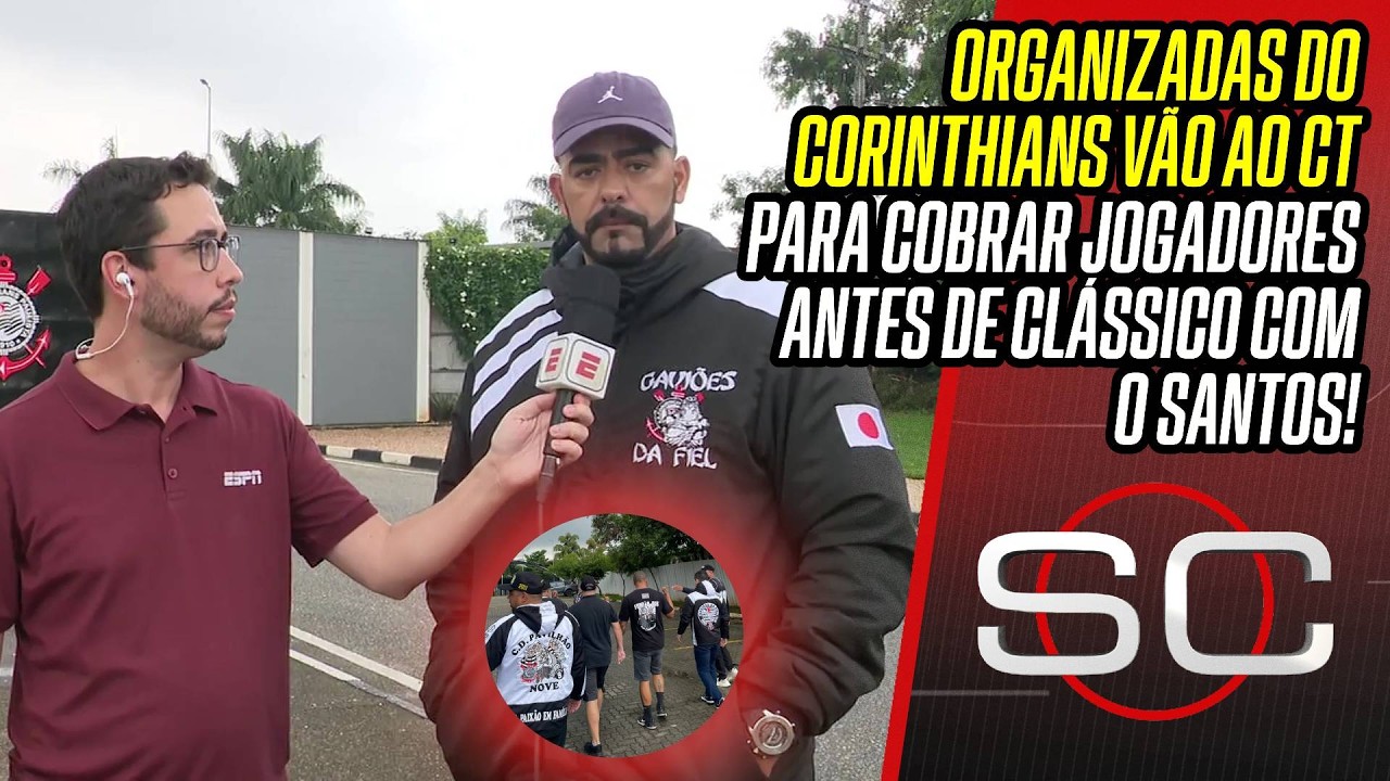 ORGANIZADAS CORINTIANAS SE REÚNEM COM LÍDERES DO ELENCO NO CT: 