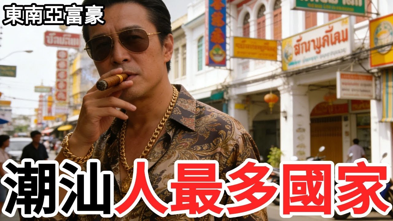 潮汕人最多的5個國家！為什麼東南亞的富豪，一大半都是潮汕血統？#社會百科#社會觀察#社會小妙招#社會#百科