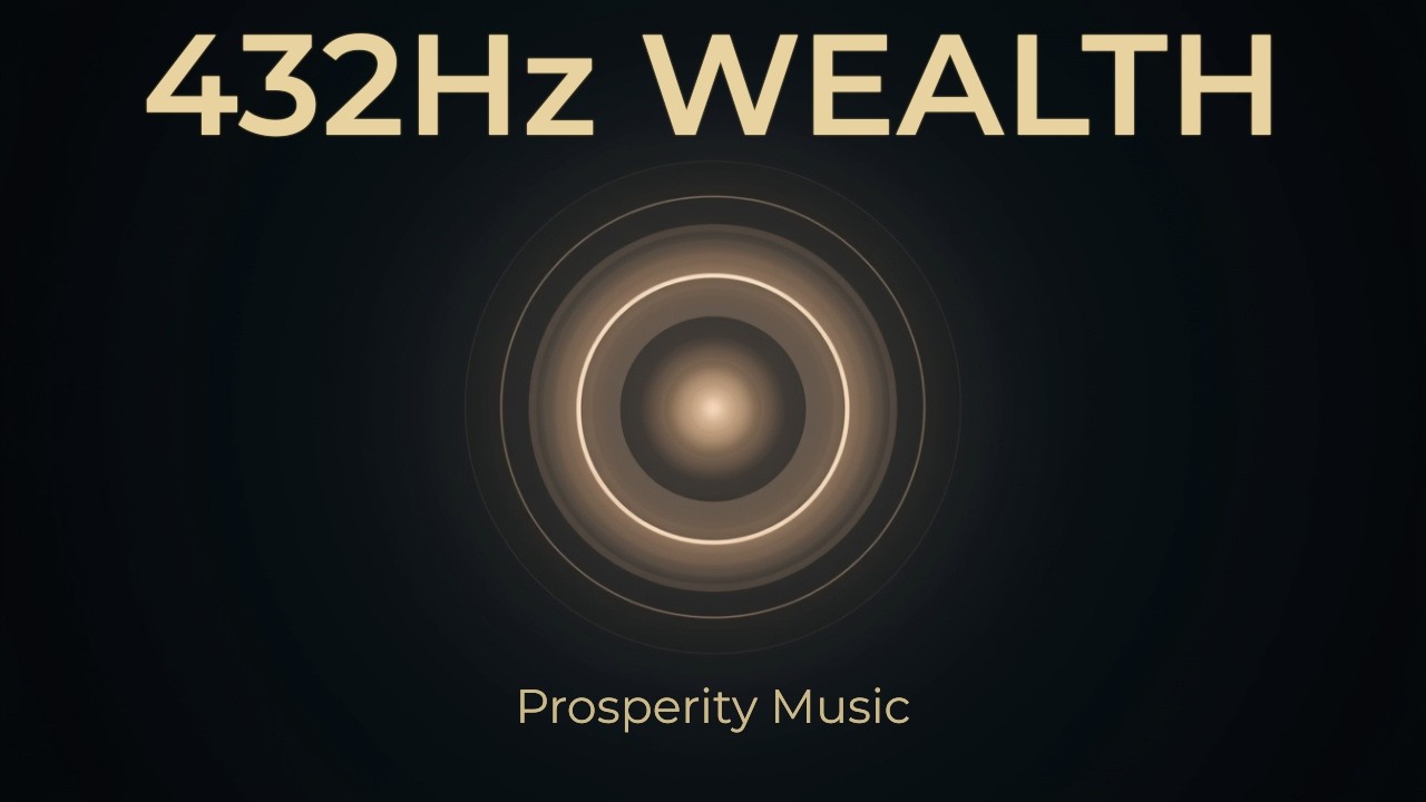 3 Hour 432Hz Wealth Frequency | Prosperity Music for Sleep, Meditation & Alignment