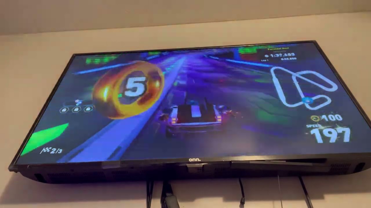 Sonic Racing: CrossWorlds - Time Trials // E-Stadium (Hatsune Miku)