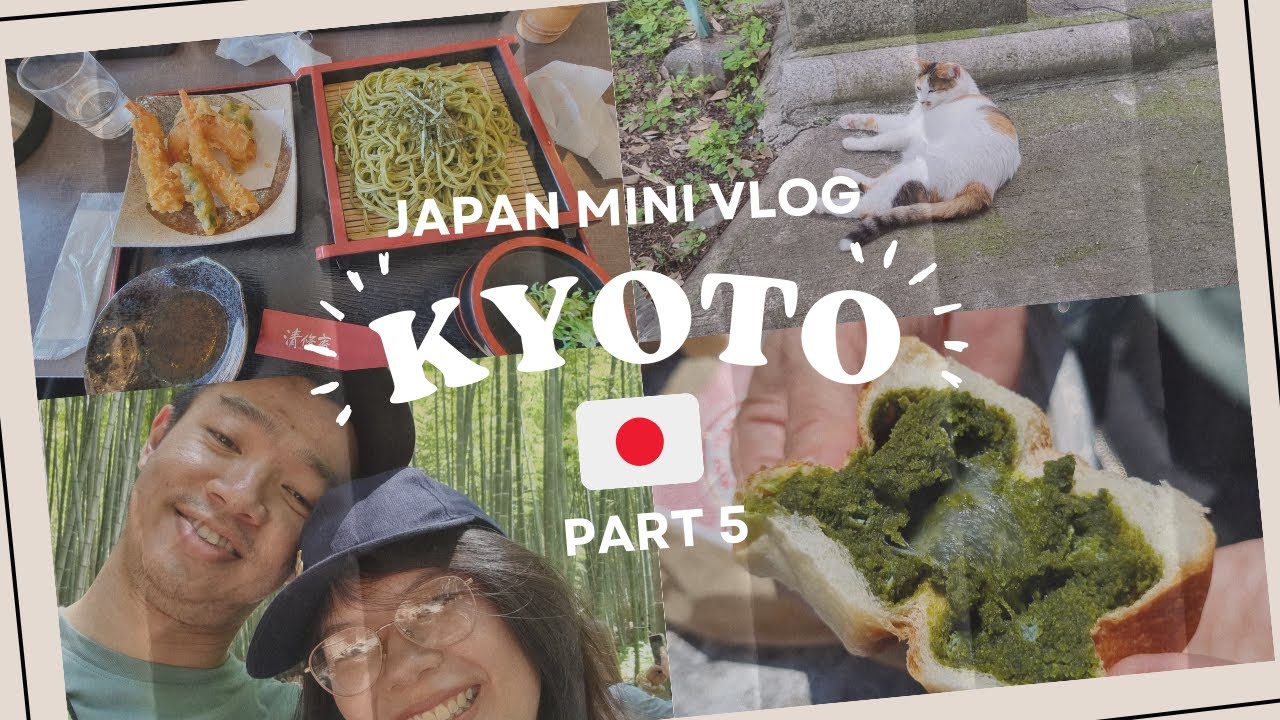 Recommended Foods in Arashiyama and Fushimi Inari Taisha -Japan Mini Vlog part 5-