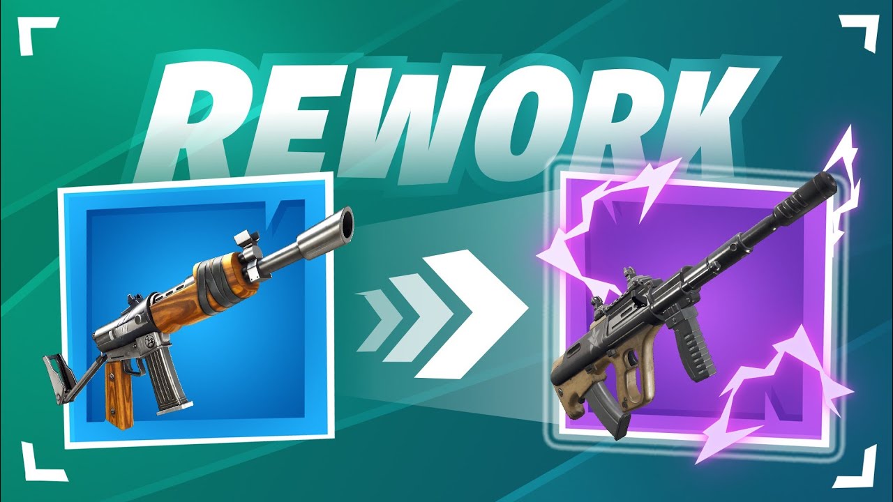 Ranking Fortnite's Weapon Reworks