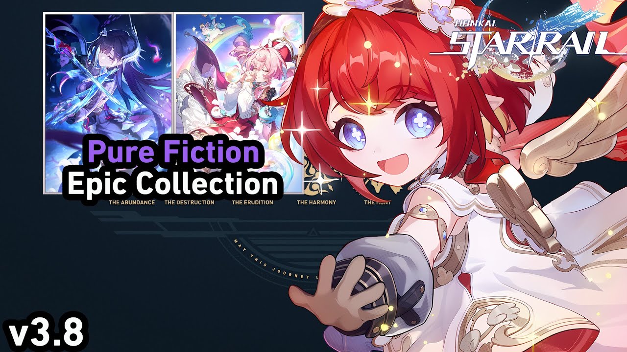 Honkai Star Rail 3.8 Pure Fiction Difficulty 4 - E2S1 Phainon & E0S1 Castorice