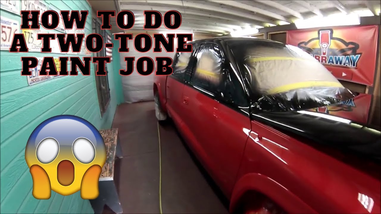 HOW TO DO A TWO TONE PAINT JOB