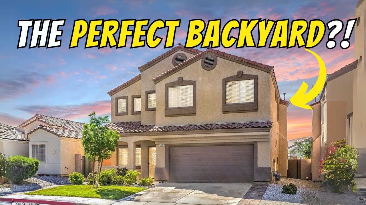INSIDE A $600K Modern Home with an UNREAL Backyard | Las Vegas Homes