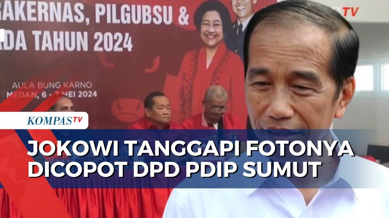 Respons Fotonya Dicopot DPD PDIP Sumut, Jokowi: Ah, Cuma Foto Aja!