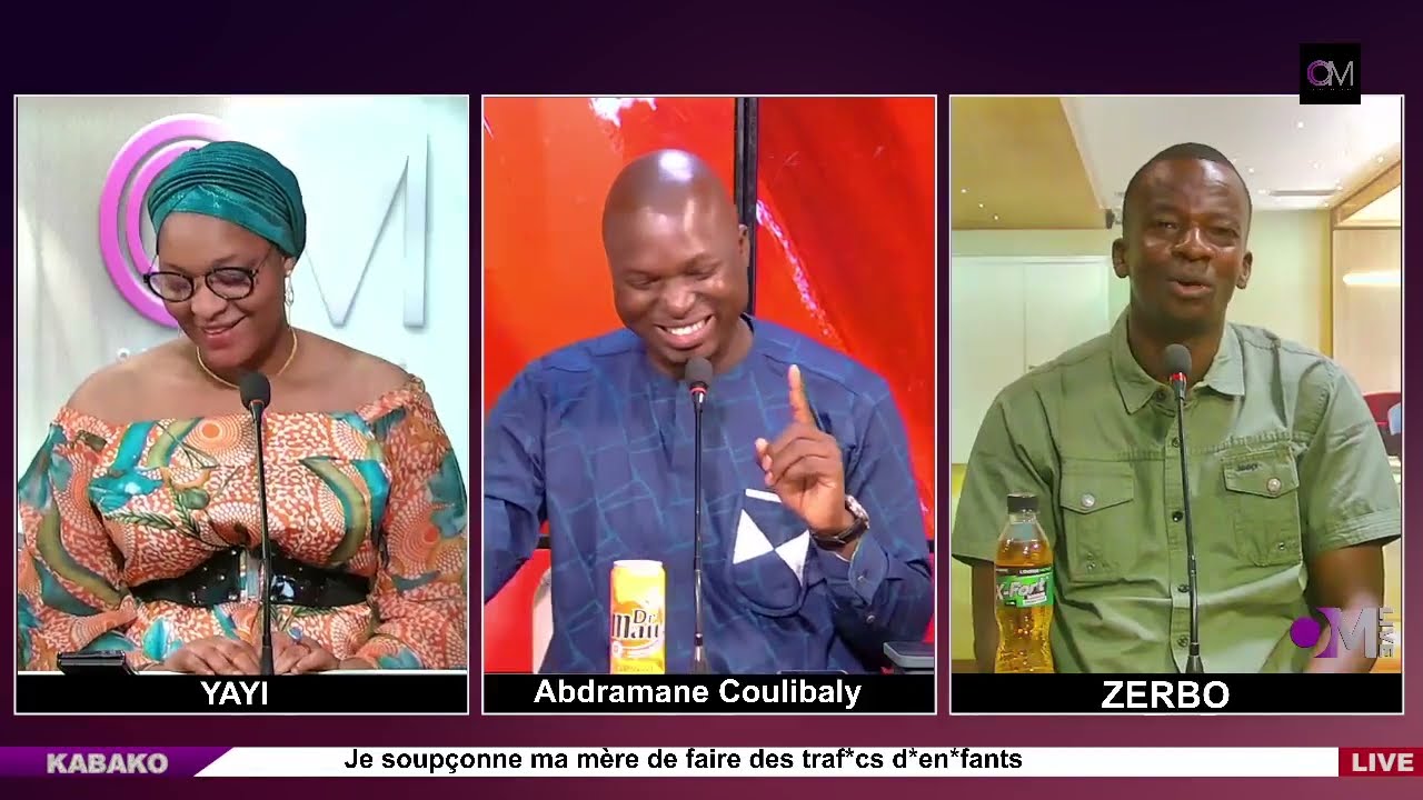 OM LIVE : #Kabako /Je soupçonne ma mère de faire des traf*cs d*en*fants.