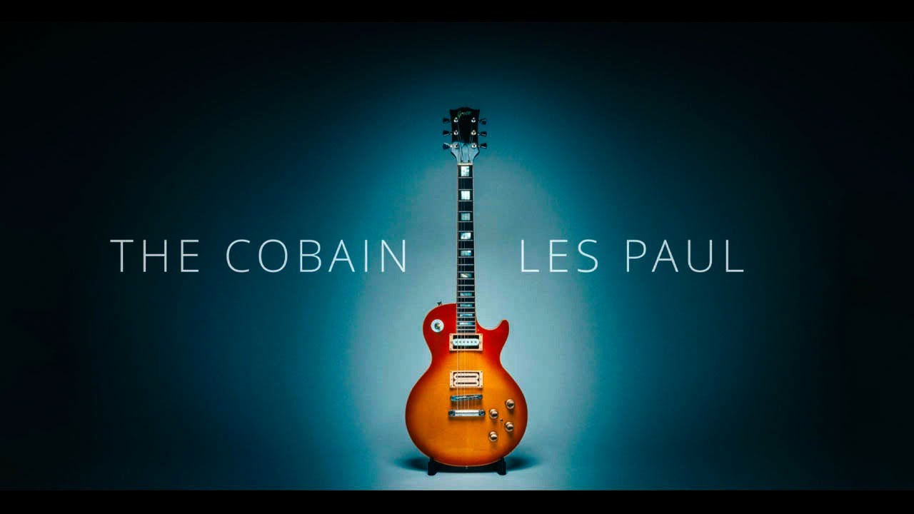 Kurt Cobain's in utero les paul