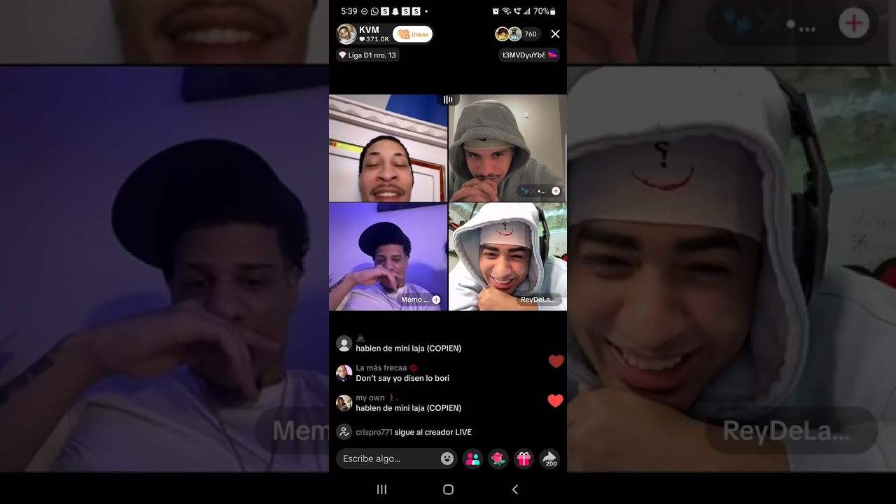 Tyking, Keyviem, Papy Black, Memo ATR, Rey de la City - Tremendo Lío Que se Armo ( En Vivo )