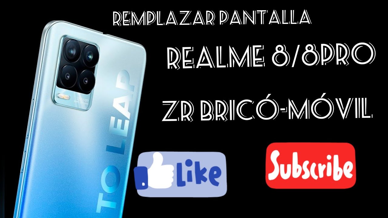 Realme_8/8Pro#Cambio Pantalla Fácil_Rápido#شاشة ريلمي بكل بصاطة_