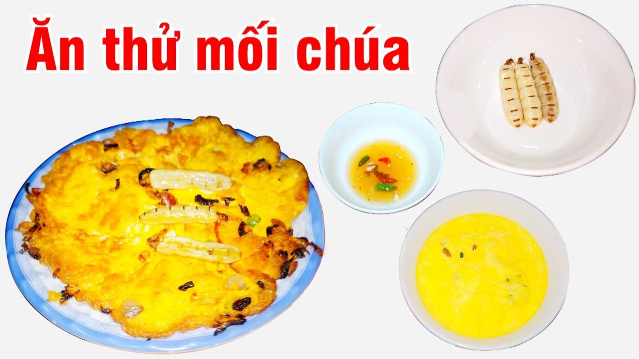 Ăn thử mối ch&uacute;a v&agrave; ph&aacute;t biểu cảm nghĩ 😄 (eating a termite queen - how does it taste like?)