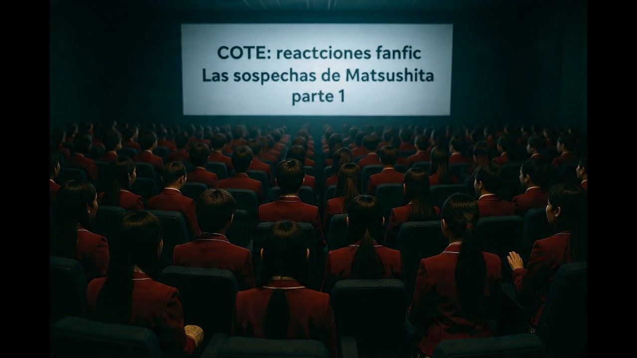 COTE:reacciones fanfic Las sospechas de Matsushita parte 1.