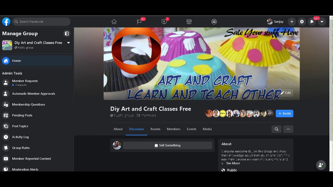 how to create buy and sell group on facebook