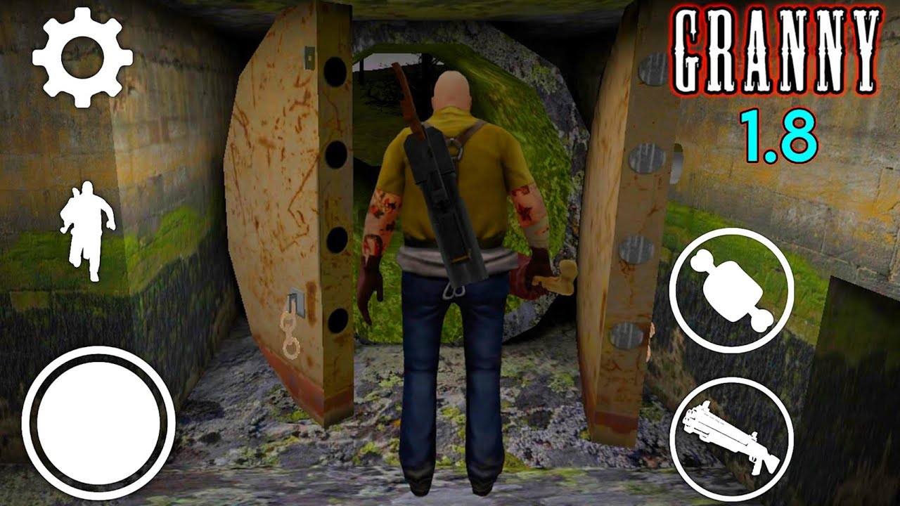 Escaping As Mr. Meat 2 In Granny Version 1.8 Sewer Pipe Escape On Hard Mode!