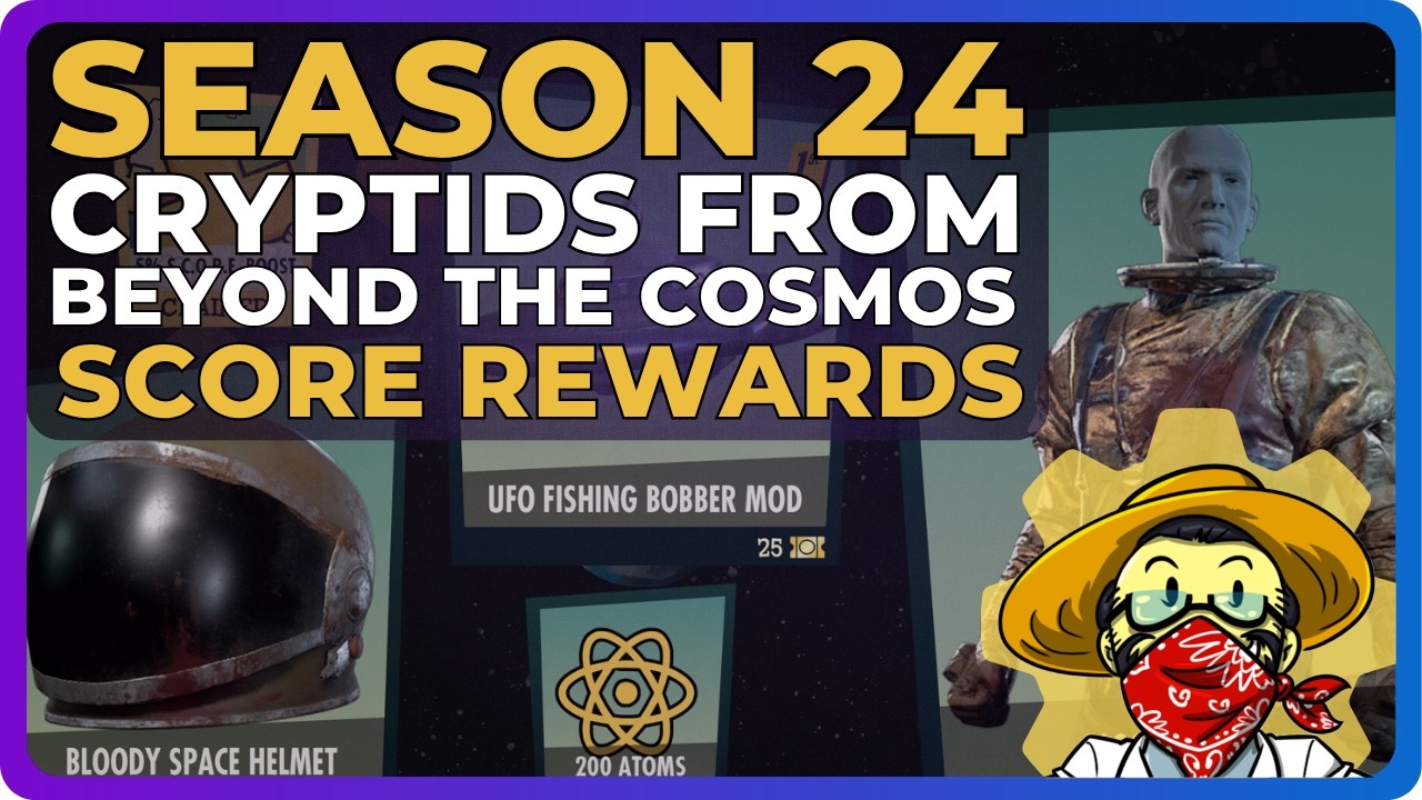 Fallout 76 - Season 24: Cryptids from Beyond the Cosmos Rewards