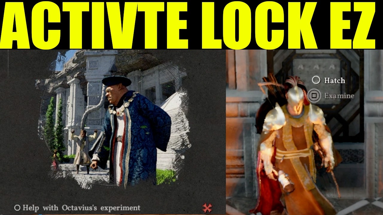 Crimson Desert - how to activate the lock device switch underground | gate to the other world quest