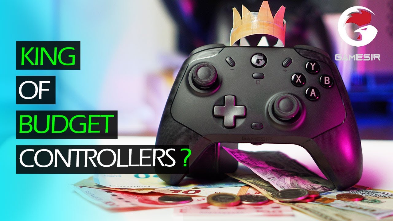 Customizable Anti-Drift Sticks Budget Controller - GameSir T4 Cyclone Pro